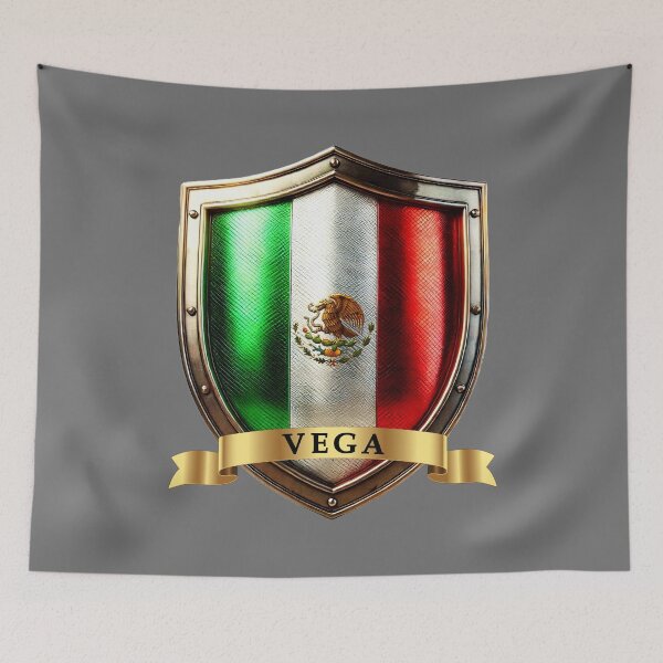 Item preview, Vega Mexico National Heritage Shield designed and sold by Highlandkings.