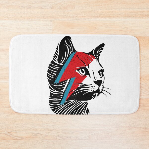 Item preview, Ziggy Stardust Kitty – Meowie Bowie designed and sold by reznieh.