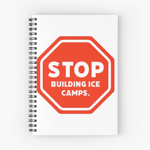 Item preview, Stop building ICE camps.  designed and sold by Rachel the Artist .