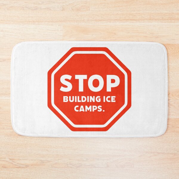 Item preview, Stop building ICE camps.  designed and sold by Rachel the Artist .