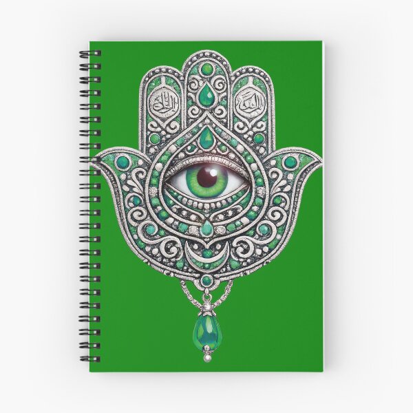 Item preview, Símbolo: La khamsa - Mano de Fátima - ¡Verde esmeralda! designed and sold by Alan-David.