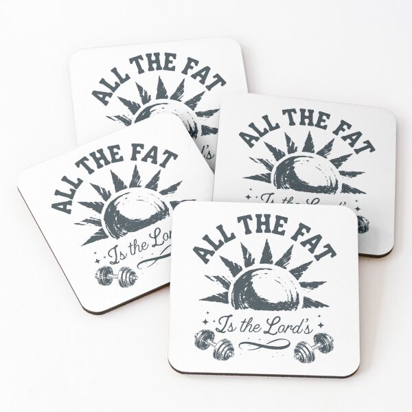 Item preview, All The Fat is The Lord's designed and sold by SignumShop.