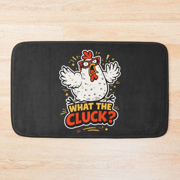 Item preview, What the Cluck? Funny Chicken Attitude Design designed and sold by KiwyStudio.