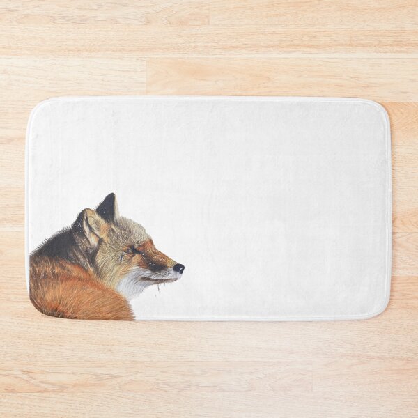 Item preview, Winter Fox Colored Pencil Drawing designed and sold by Heather Barker.