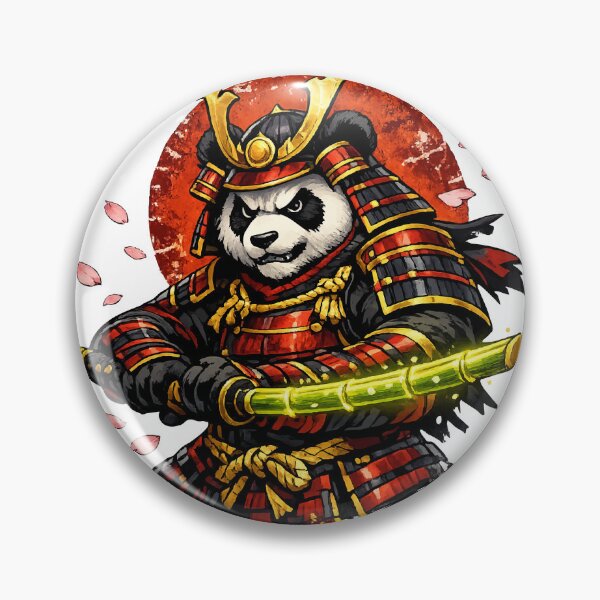 Item preview, Samurai panda bear designed and sold by Besir26.