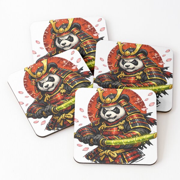 Item preview, Samurai panda bear designed and sold by Besir26.