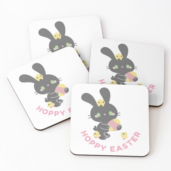 Item preview, Hoppy Easter Cute Bunny with Chickens designed and sold by Stephanie Hardy.