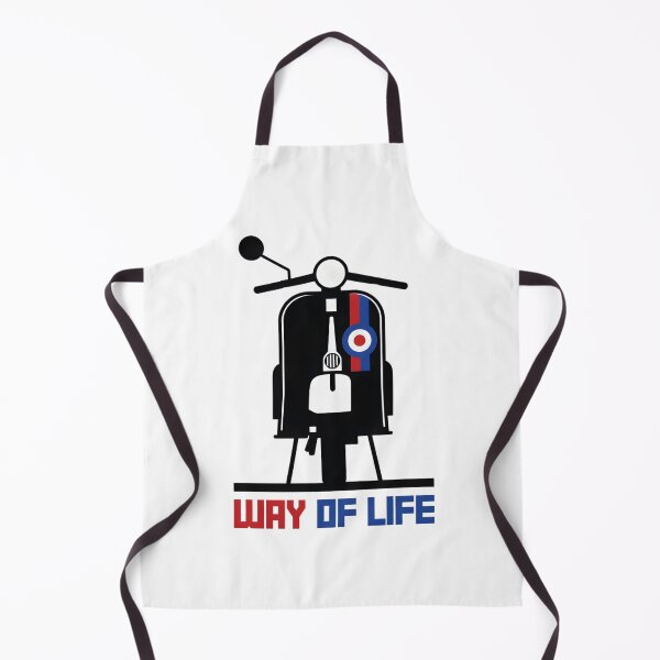 Item preview, Classic Mod Scooter Retro Way of Life designed and sold by TshirtsOnline-.