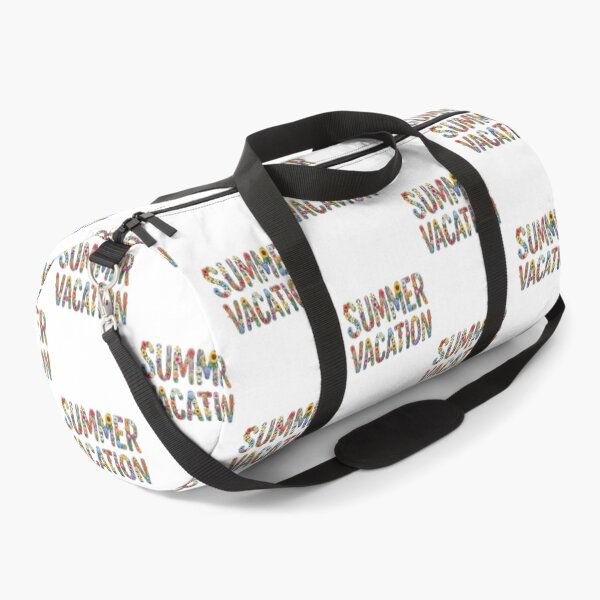 Item preview, Watercolor Floral Typography "Summer Vacation" designed and sold by VibranPalette.