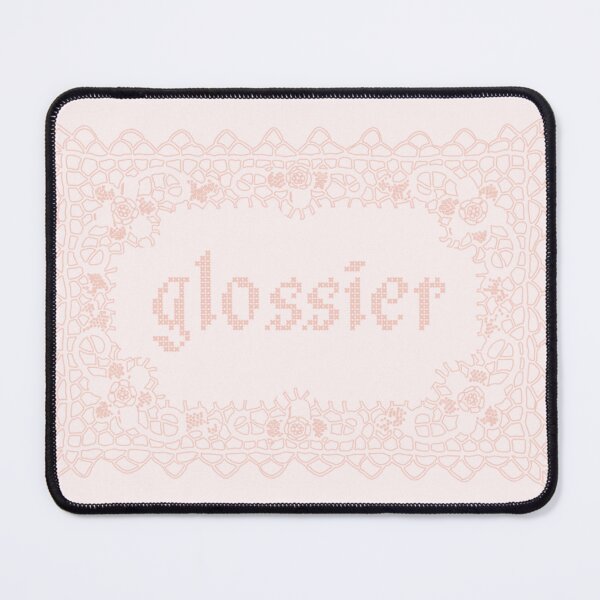 Item preview, glossier logo sticker designed and sold by sugar moss.