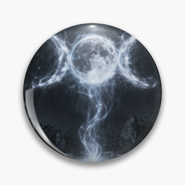 Item preview, The Triple Goddess manifests — Maiden, Mother, Crone in one radiant vision. designed and sold by MythicPortals.
