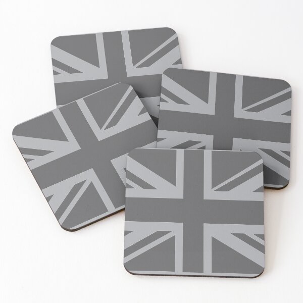 Item preview, Union Jack (Grey) designed and sold by ArtofDissent.