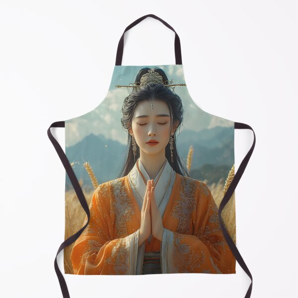 Item preview, Meditation Woman Spiritual Art — Zen Nature Serenity designed and sold by Schoenenwald - Illustrations Uniques et Originales.