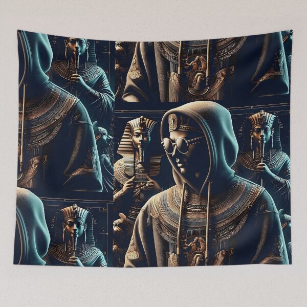 Item preview, Urban Pharaoh - Modern Egyptian Streetwear Art designed and sold by MouradStudio.