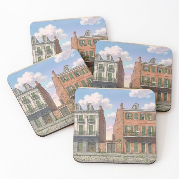 Item preview, Concept Art reimagining of historical New Orleans building drawings designed and sold by VCPORA.