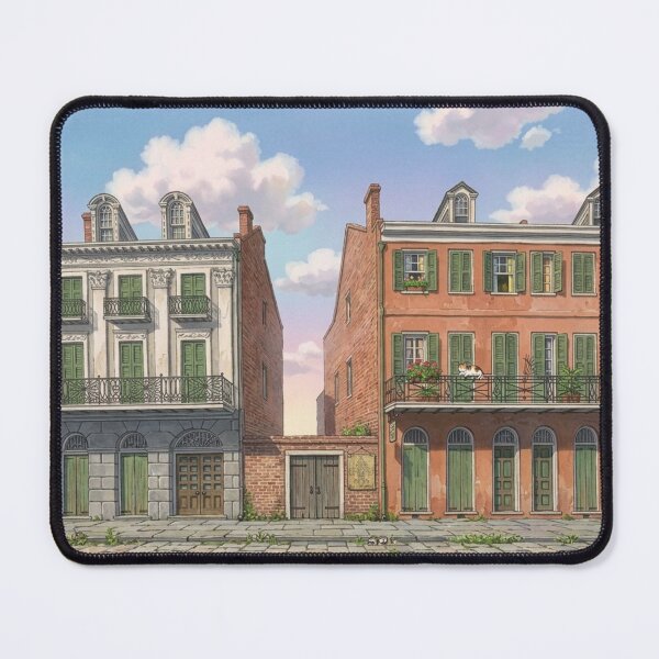 Item preview, Concept Art reimagining of historical New Orleans building drawings designed and sold by VCPORA.