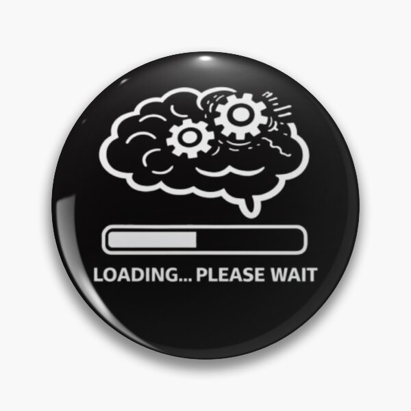 Item preview, Funny Overthinking Brain – Loading... Please Wait designed and sold by MS-DesignArt.