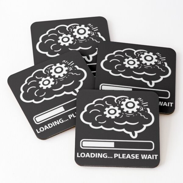 Item preview, Funny Overthinking Brain – Loading... Please Wait designed and sold by MS-DesignArt.