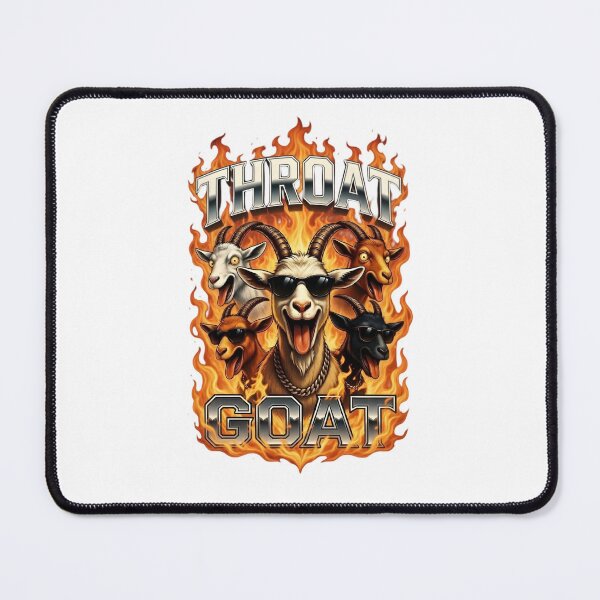 Item preview, Badass Flaming Throat Goat G.O.A.T. Streetwear Graphic designed and sold by TshirtsOnline-.