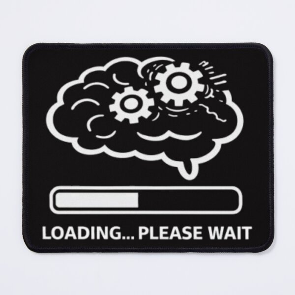 Item preview, Funny Overthinking Brain – Loading... Please Wait designed and sold by MS-DesignArt.