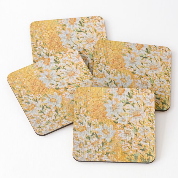 Item preview, Orange Garden Original Gouache Painting designed and sold by Fly on the Wall Art.