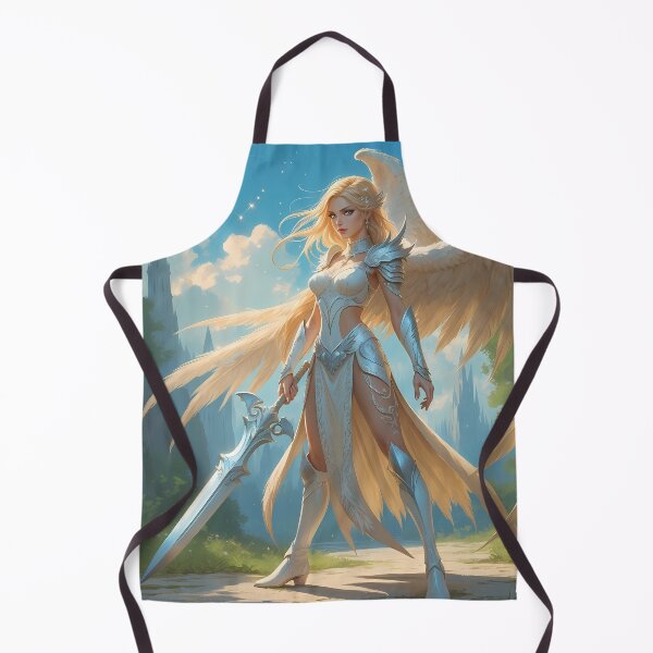 Item preview, Angelic Warrior - Valkyrie Fantasy Art designed and sold by Lucid Dream Pixel.