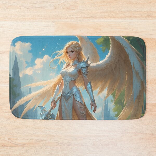 Item preview, Angelic Warrior - Valkyrie Fantasy Art designed and sold by Lucid Dream Pixel.