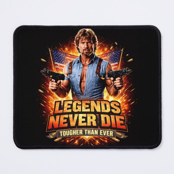 Item preview, Legendary Roundhouse Power – Retro Martial Arts Icon Design designed and sold by Kate1art.