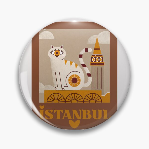 Item preview, Istanbul Cat: Mythical, Geometric & Mystical Design  designed and sold by asliberry.