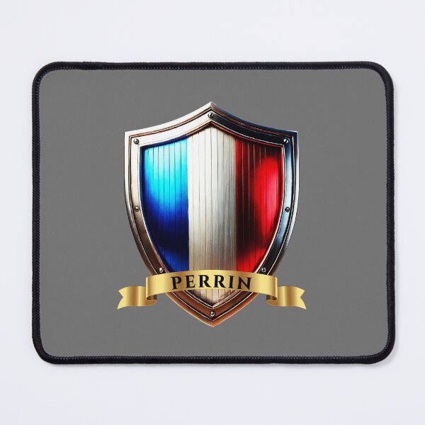 Item preview, Perrin France Surname Shield designed and sold by Highlandkings.
