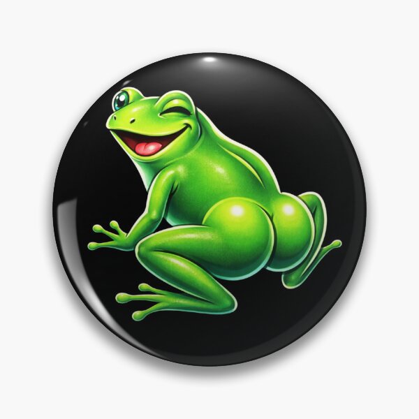 Item preview, Illustration Collection: Funny Anthropomorphic Frog – Kawaii Style designed and sold by Tw1nsAIArt.