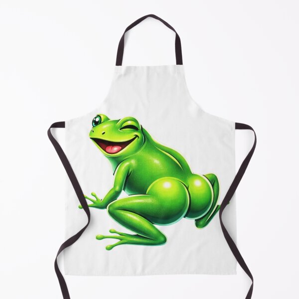 Item preview, Illustration Collection: Funny Anthropomorphic Frog – Kawaii Style designed and sold by Tw1nsAIArt.