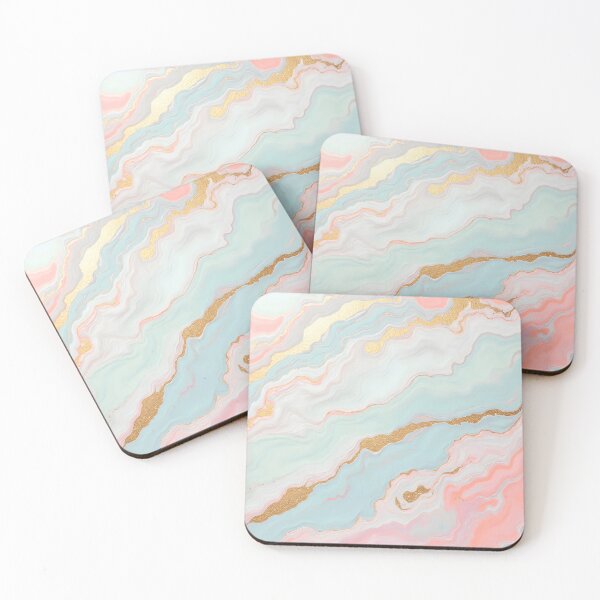 Item preview, Gold Luxury Popular Blush Pink Soft Mint Collection designed and sold by TrendyDesigne412.