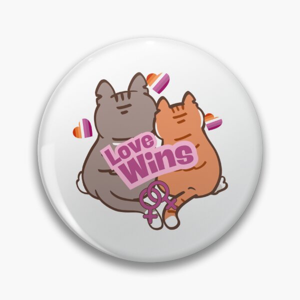 Item preview, Lesbian Cats designed and sold by raedy 2 stick.