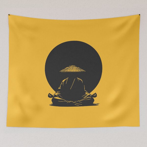 Item preview, Silent Zen Under the Red Sun designed and sold by KiwyStudio.