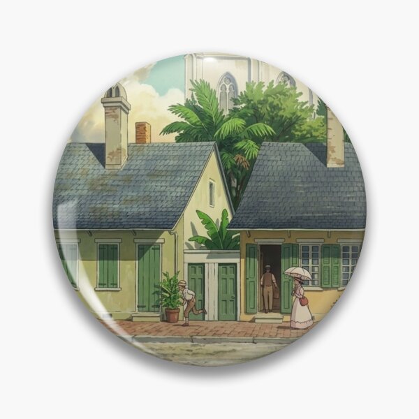 Item preview, Concept Art reimagining of old New Orleans historical building drawings designed and sold by VCPORA.