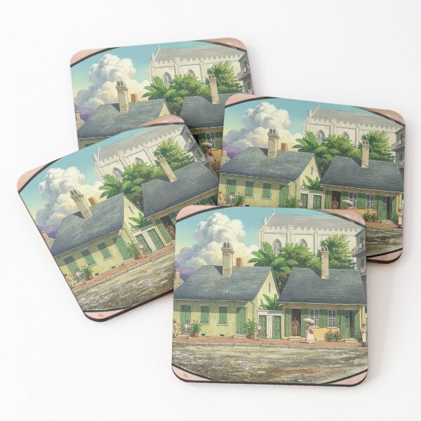 Item preview, Concept Art reimagining of old New Orleans historical building drawings designed and sold by VCPORA.