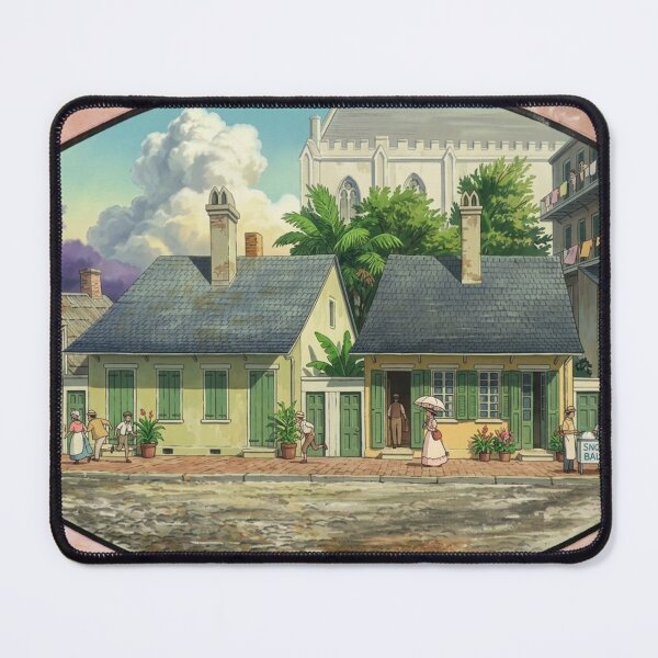 Item preview, Concept Art reimagining of old New Orleans historical building drawings designed and sold by VCPORA.