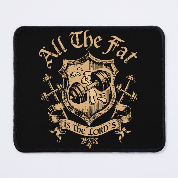 Item preview, All The Fat is The Lord's designed and sold by SignumShop.