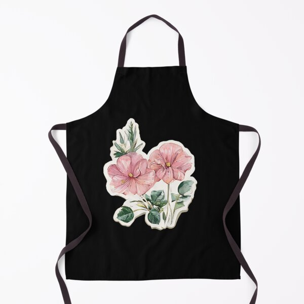 Item preview, Whimsical Pink Mallow Flower Art designed and sold by kndzxf.