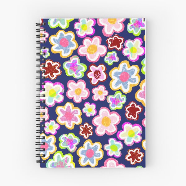 Item preview, Colorful Retro Flower Pattern - Cute Funky Floral Design designed and sold by OneLook.