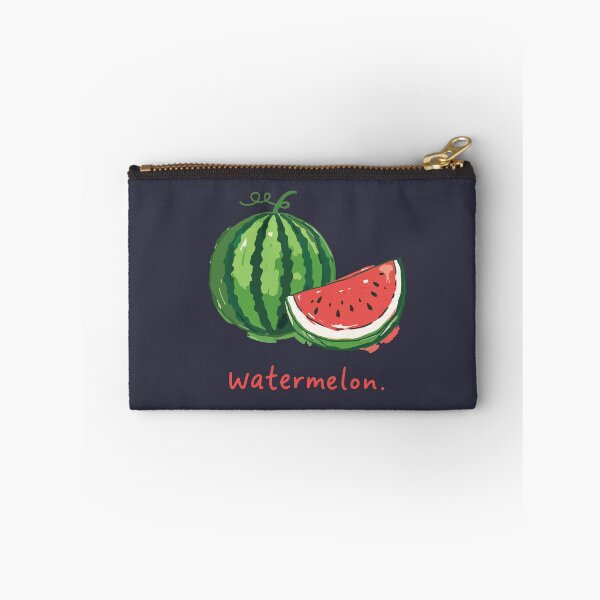 Item preview, Hand-Drawn Watermelon Slice – Minimal Organic Fruit Illustration designed and sold by KiwyStudio.