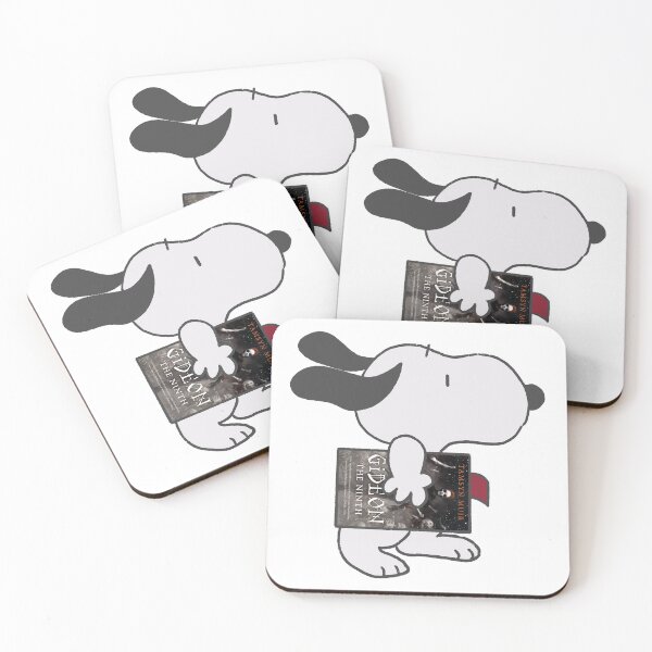 Item preview, snoopy reading gideon the ninth designed and sold by liveawhimsylife.