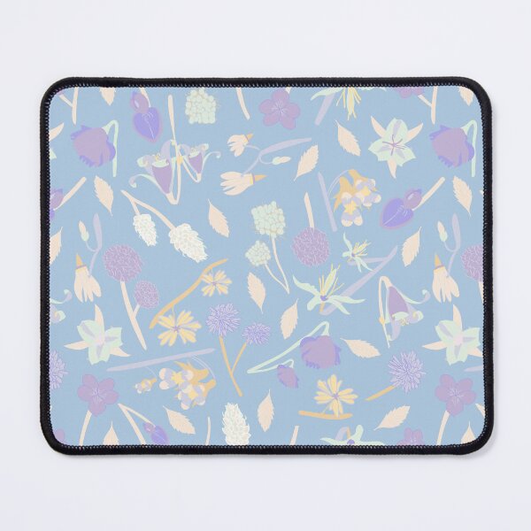 Item preview, Victoria wildflowers - wildflower - Blue designed and sold by Stephanie Fiona Design.
