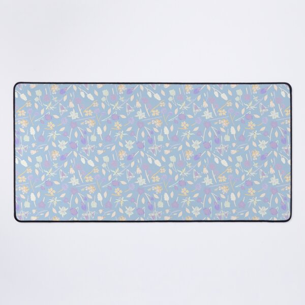 Item preview, Victoria wildflowers - wildflower - Blue designed and sold by Stephanie Fiona Design.
