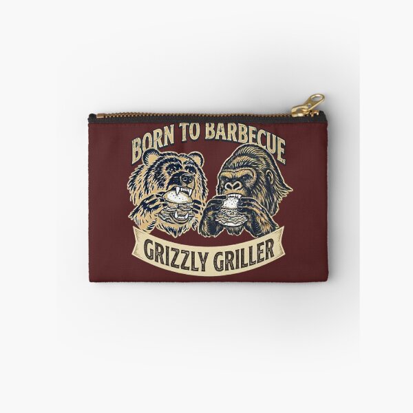 Item preview, Grizzly Griller - old school designed and sold by RuddyDoodles.