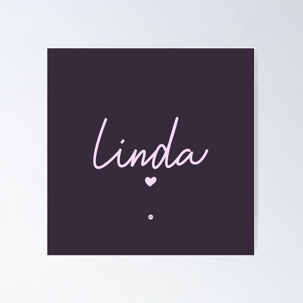 Item preview, Linda designed and sold by XUSRedbubble.