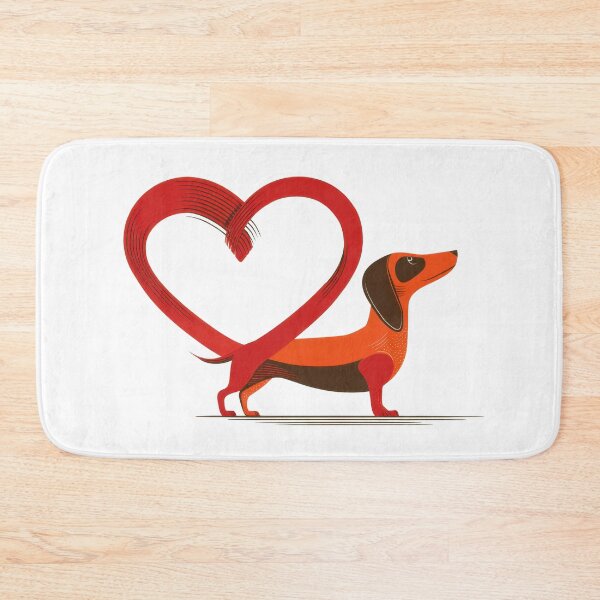 Item preview, Cute dog shows love with heart shape designed and sold by anytka.
