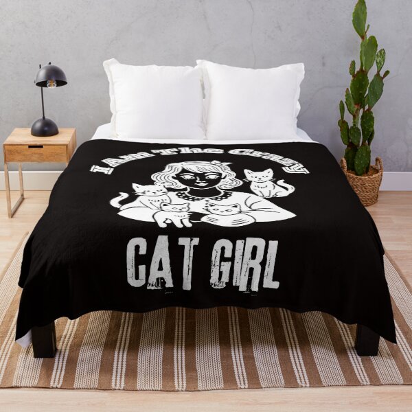 Item preview, I Am The Crazy Cat Girl. designed and sold by Dinasshop.