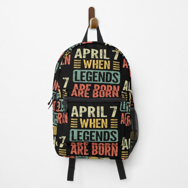 Item preview, Legends are Born On April 7th Vintage Birthday Apr 7 designed and sold by Ali-printshop.